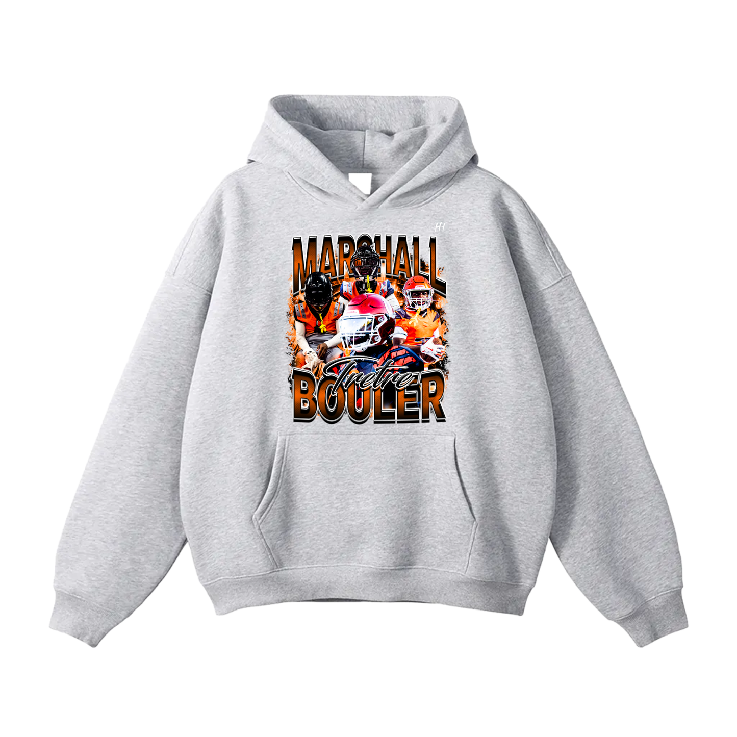 Marshall Bouler Oversize Fleeced Hoodie