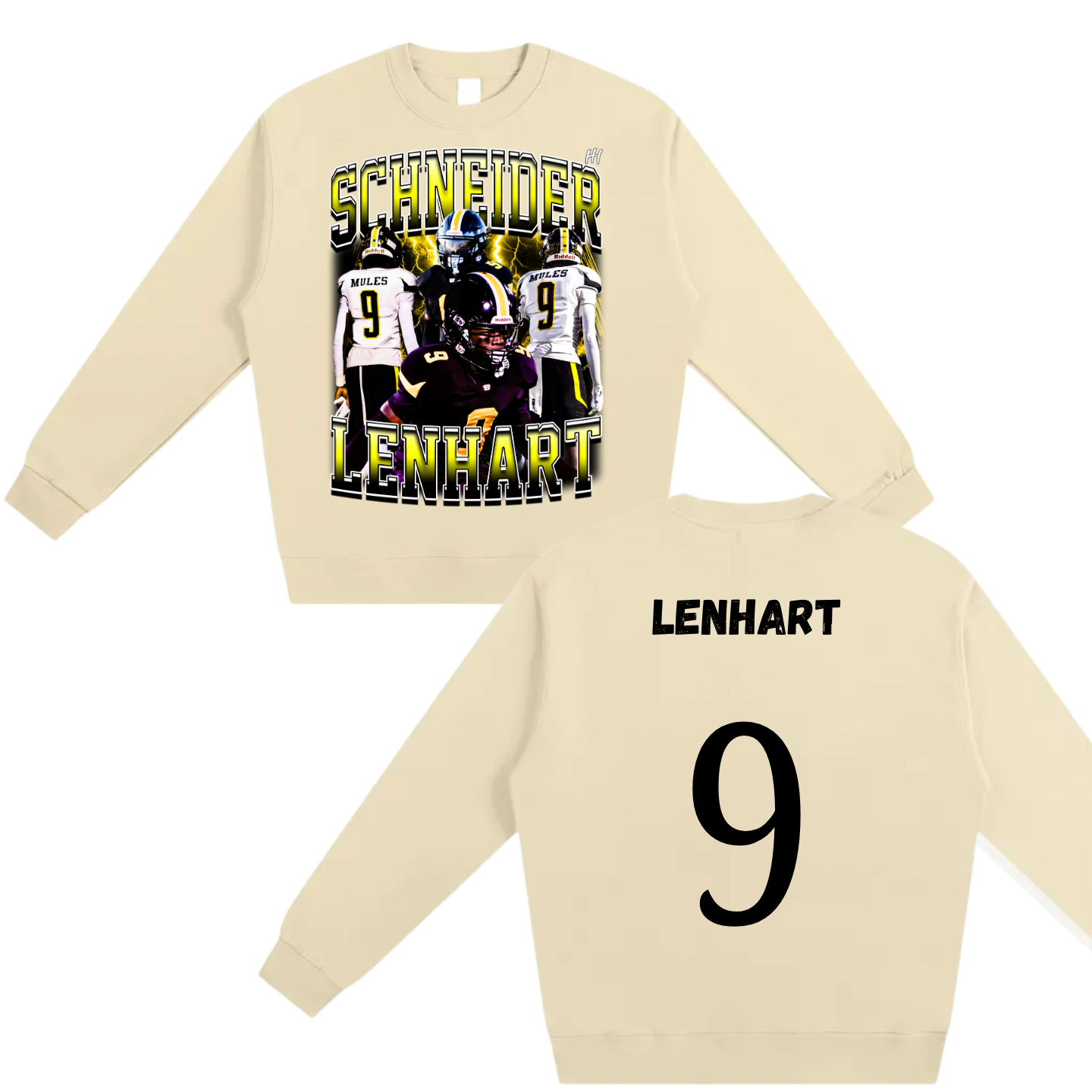 Schneider lenhart  Heavyweight Crewneck Sweatshirt