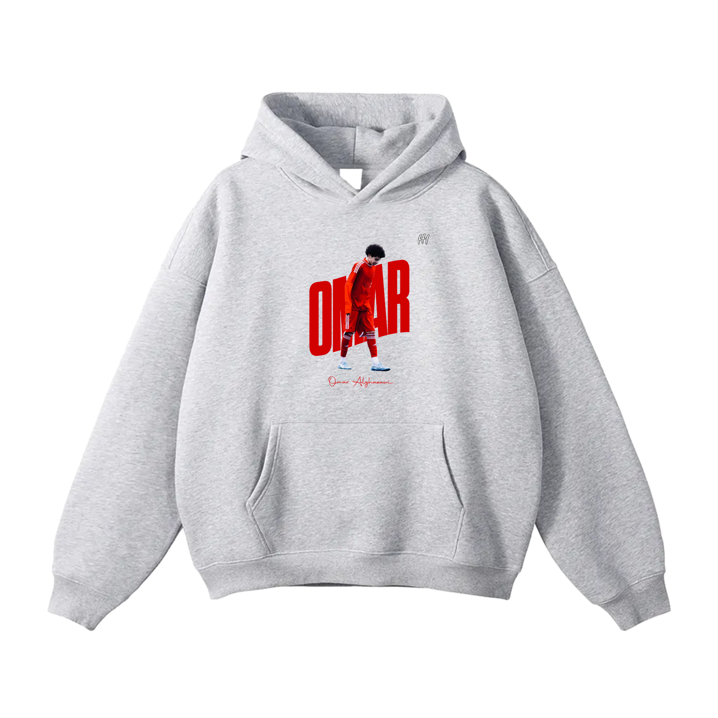Omar Alghazawi Oversize Fleeced Hoodie