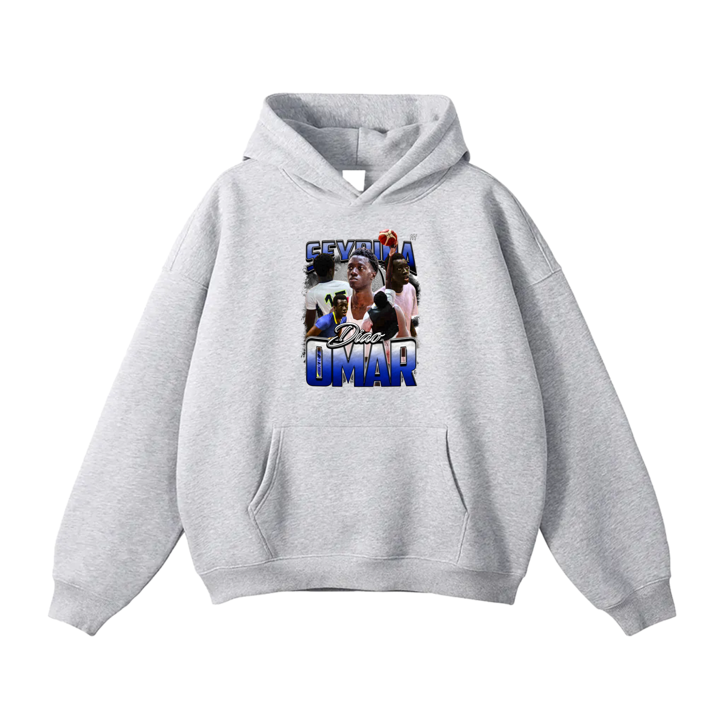 Seydina Omar Oversize Fleeced Hoodie