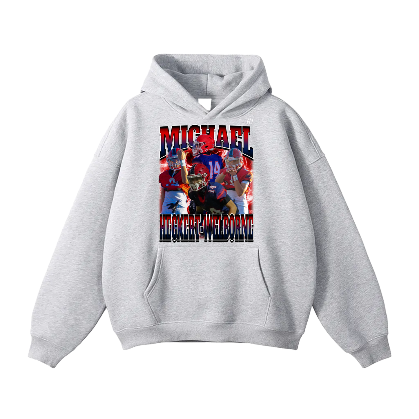 Michael Heckert-Welborne Oversize Fleeced Hoodie