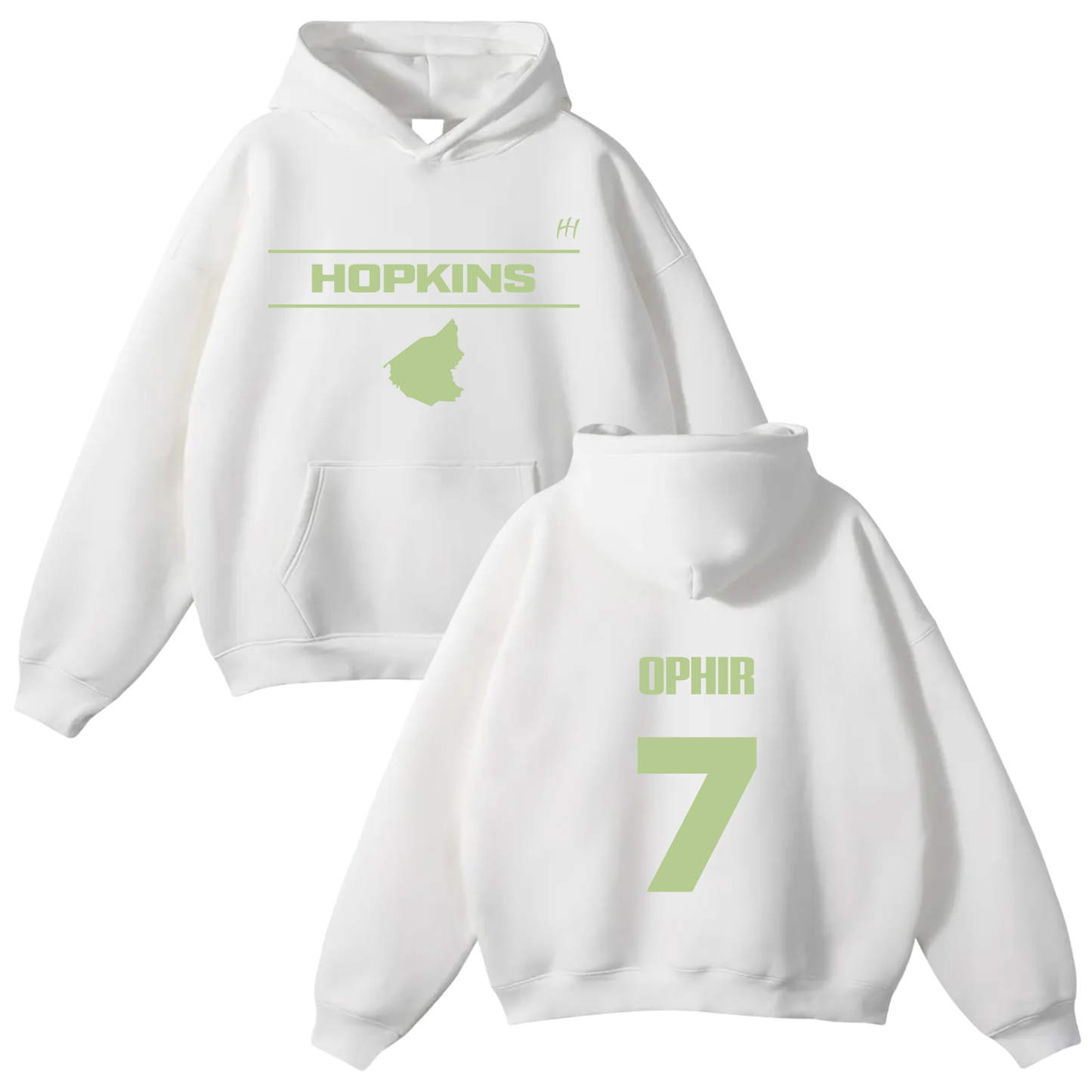 Ophir Hill Oversize Fleeced Hoodie