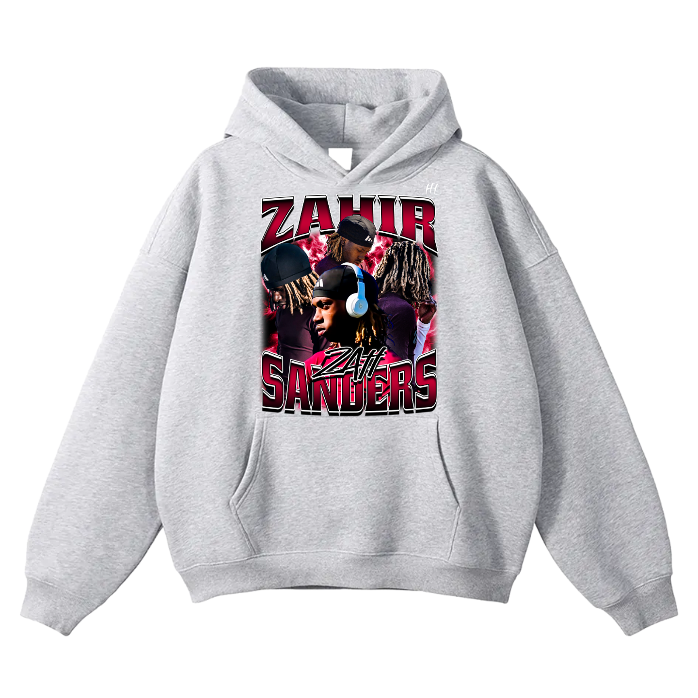 Zahir Sanders Oversize Fleeced Hoodie
