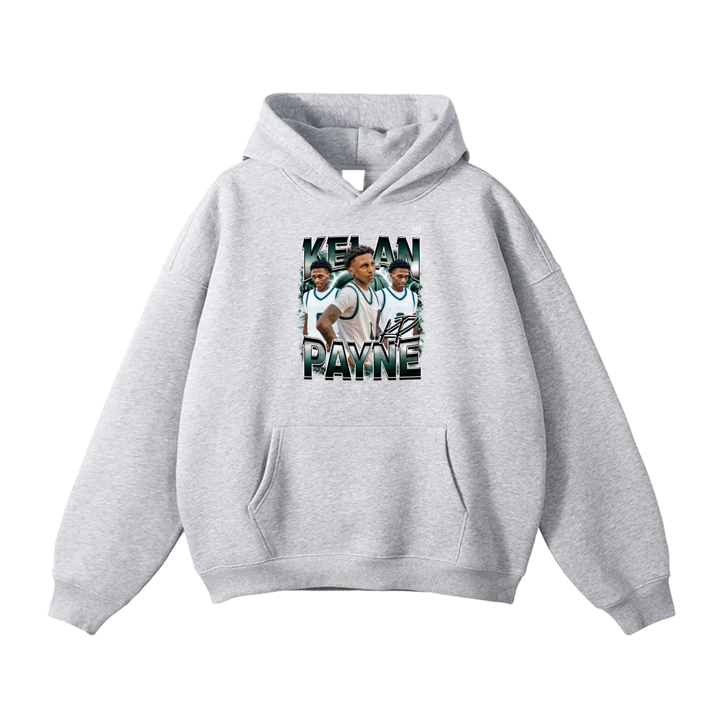 Kelan Payne Oversize Fleeced Hoodie