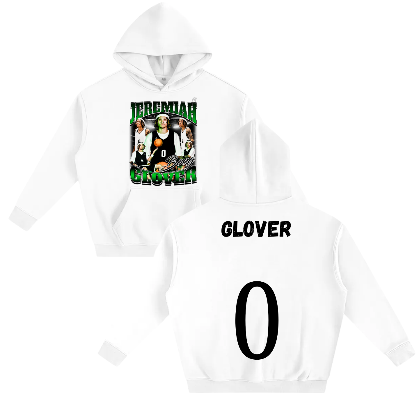 Jeremiah Glover Oversize Fleeced Hoodie