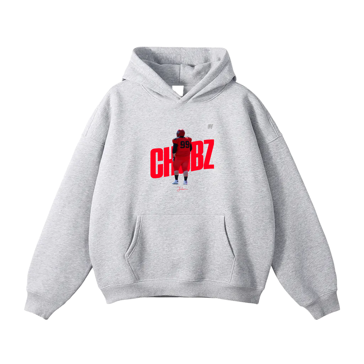 Jalen Chubz Oversize Fleeced Hoodie