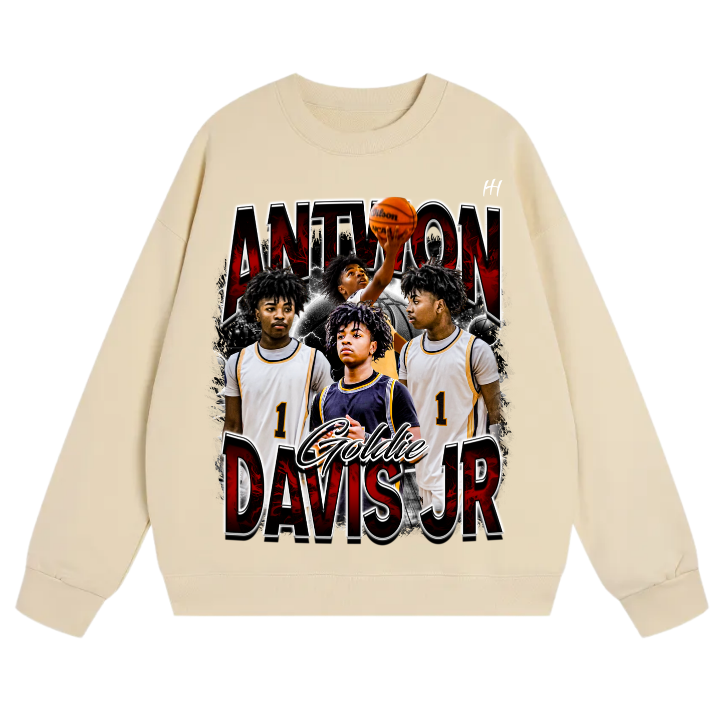 Antwon Davis Jr Heavyweight Crewneck Sweatshirt