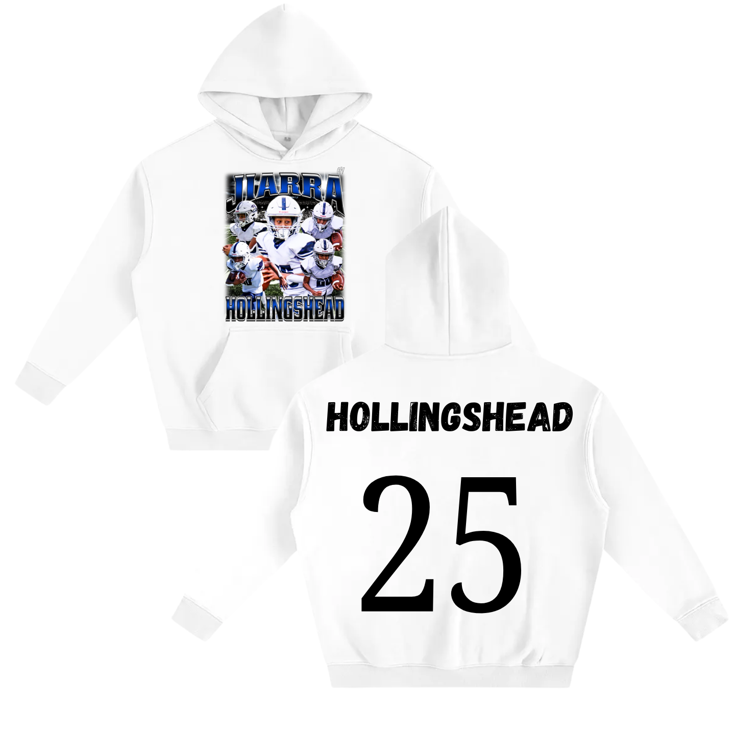 Jiarra Hollingshead Oversize Fleeced Hoodie