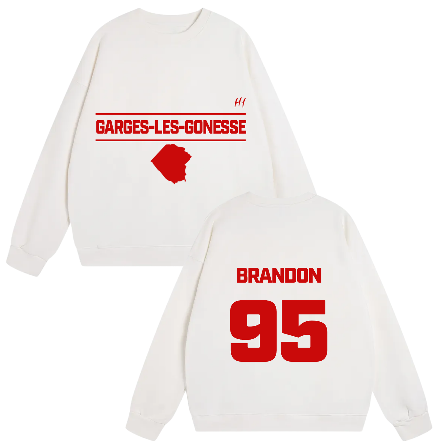 Brandon Kabuya Mpoyi  Heavyweight Crewneck Sweatshirt
