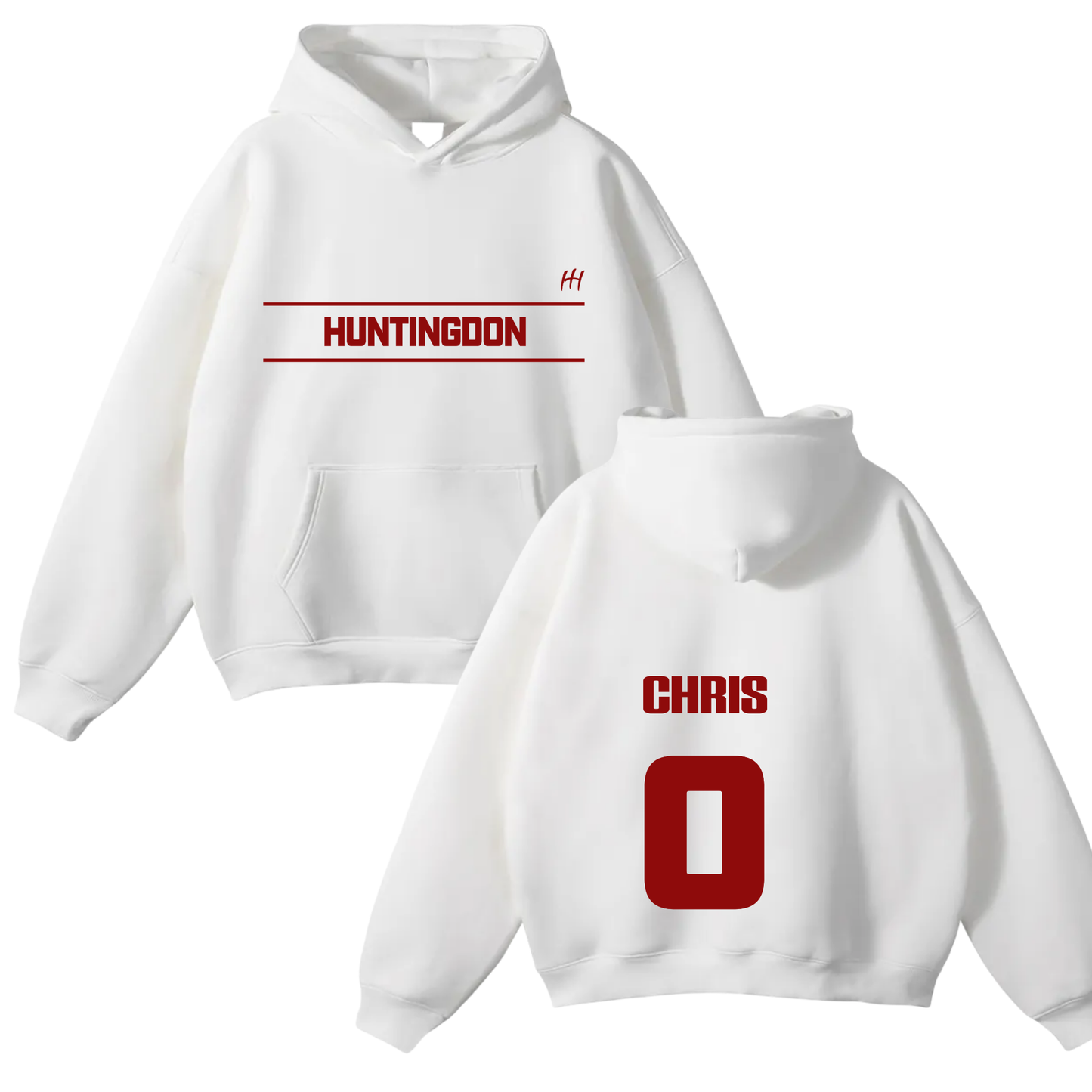 Chris Gibson Oversize Fleeced Hoodie