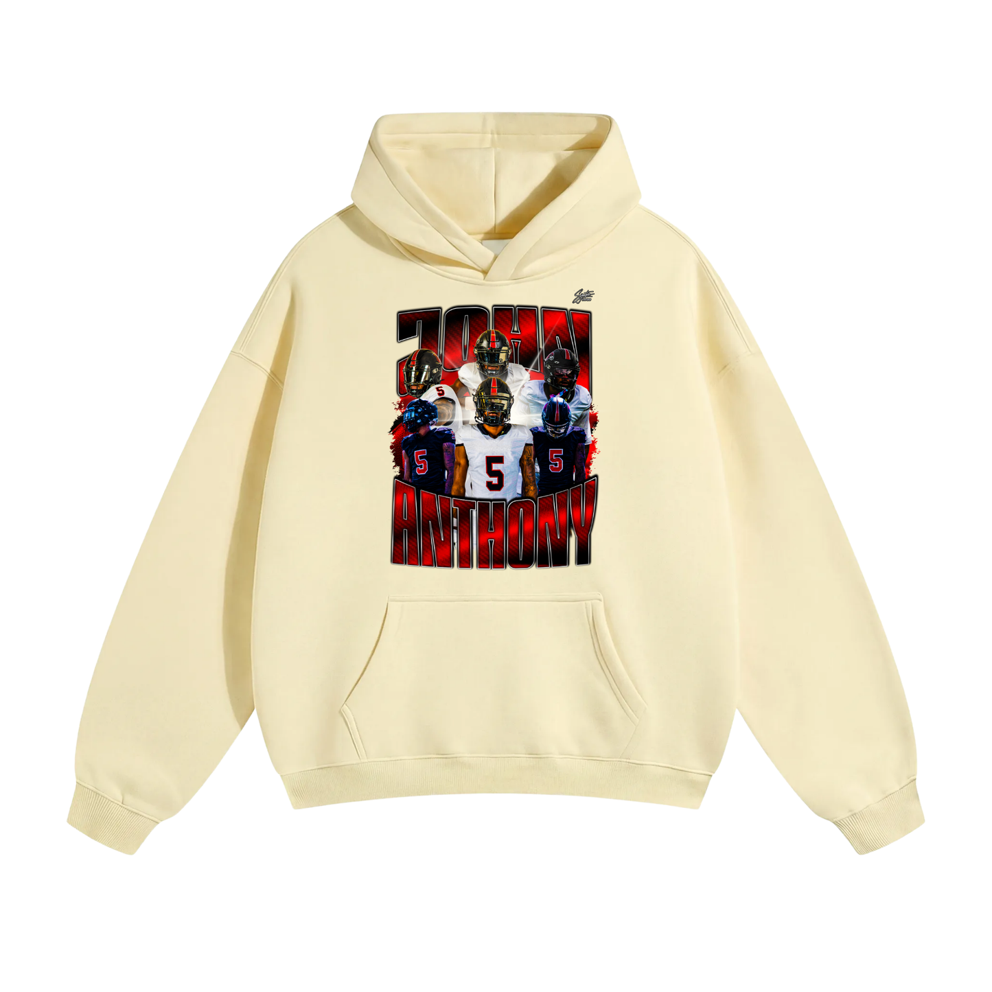 John Anthony Oversize Fleeced Hoodie