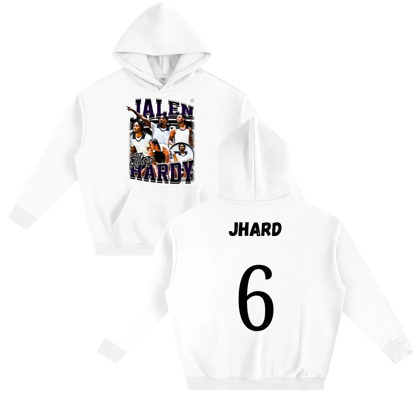 Jalen Hardy Oversize Fleeced Hoodie