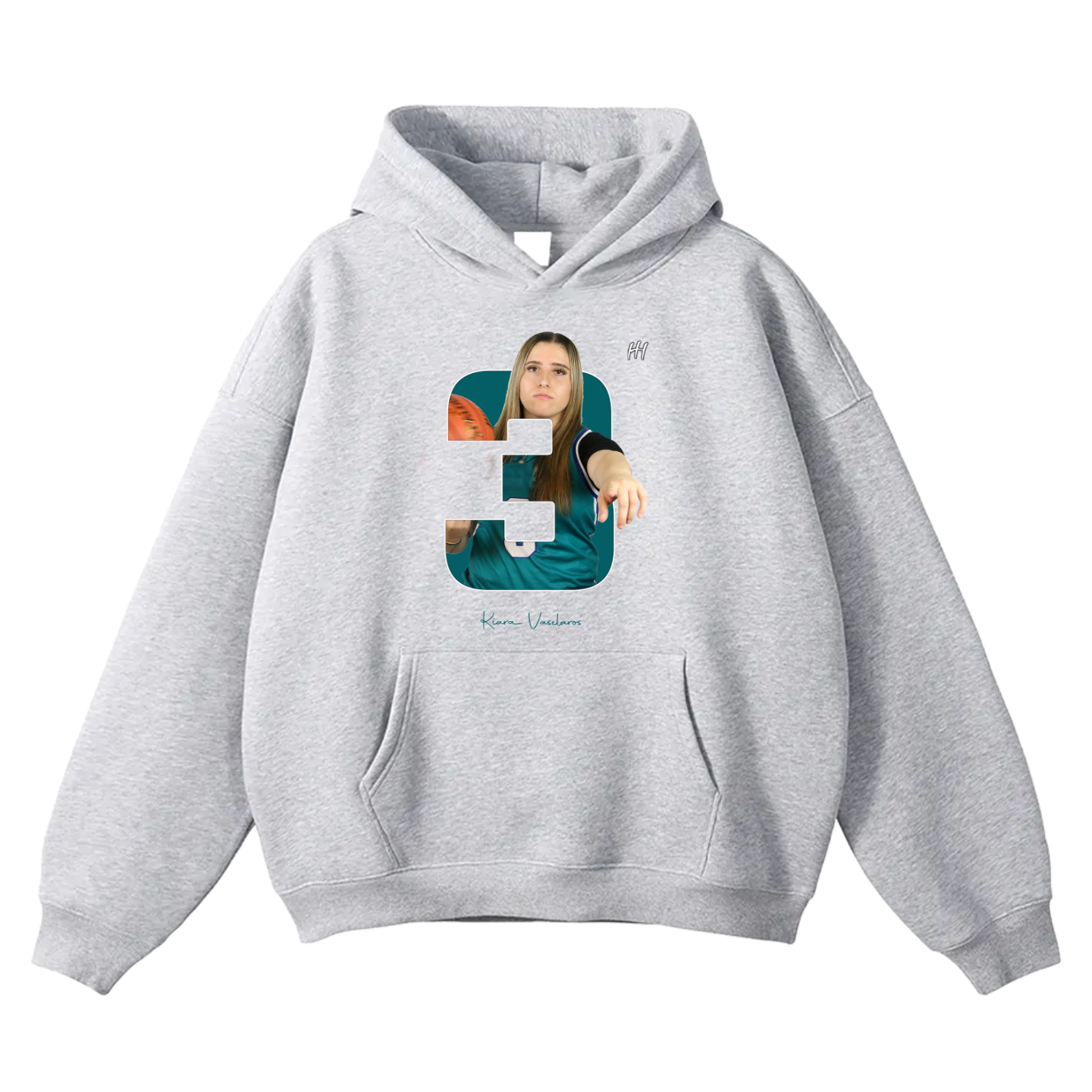 Kiara Vaselaros Oversize Fleeced Hoodie