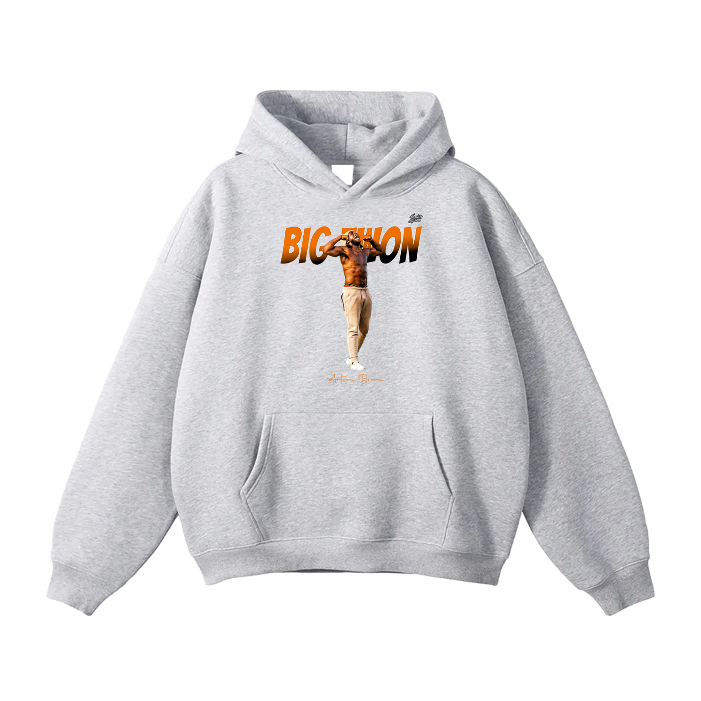 Antwon Brown Oversize Fleeced Hoodie