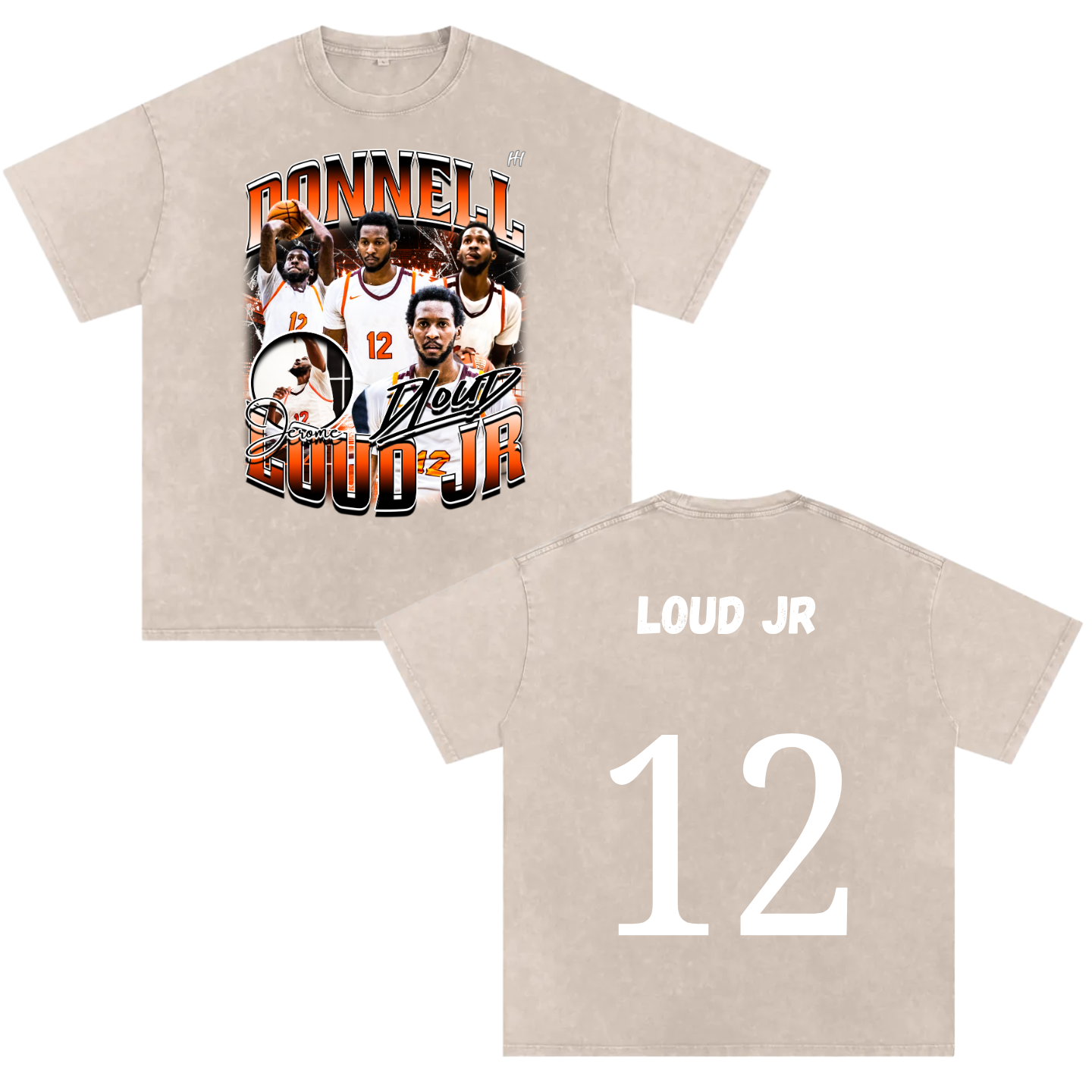 Donnell Jerome loud jr Heavyweight Oversized T-shirt