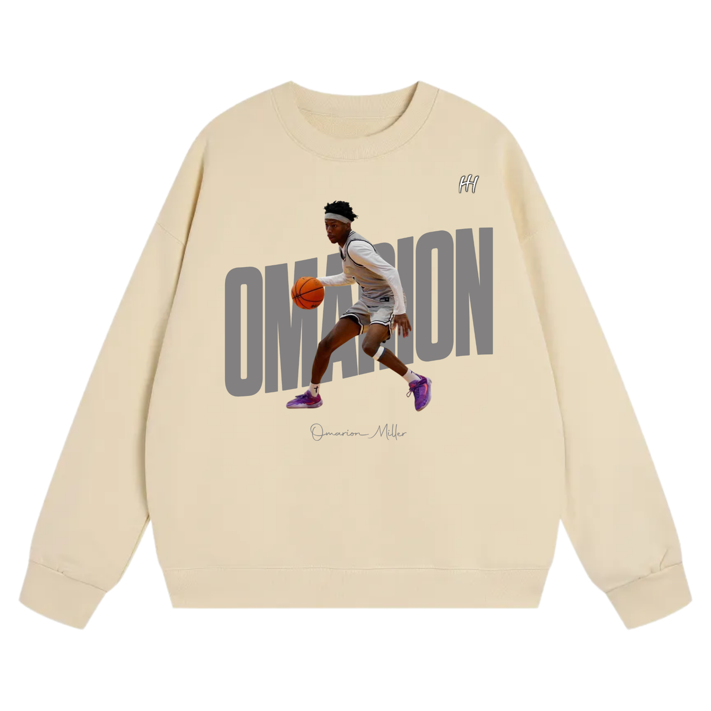 Omarion Miller 2 Heavyweight Crewneck Sweatshirt