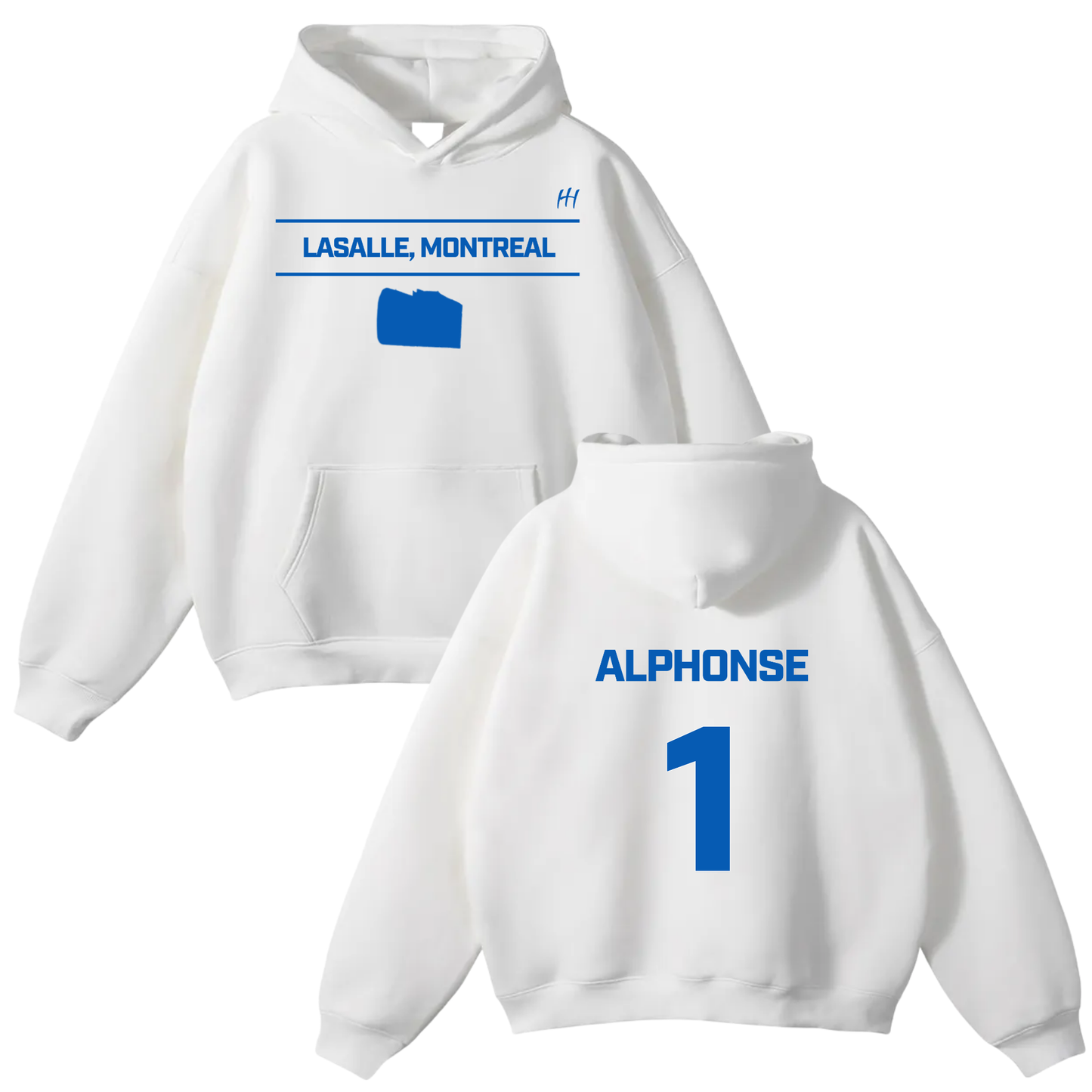 Alphonse Muteba Oversize Fleeced Hoodie