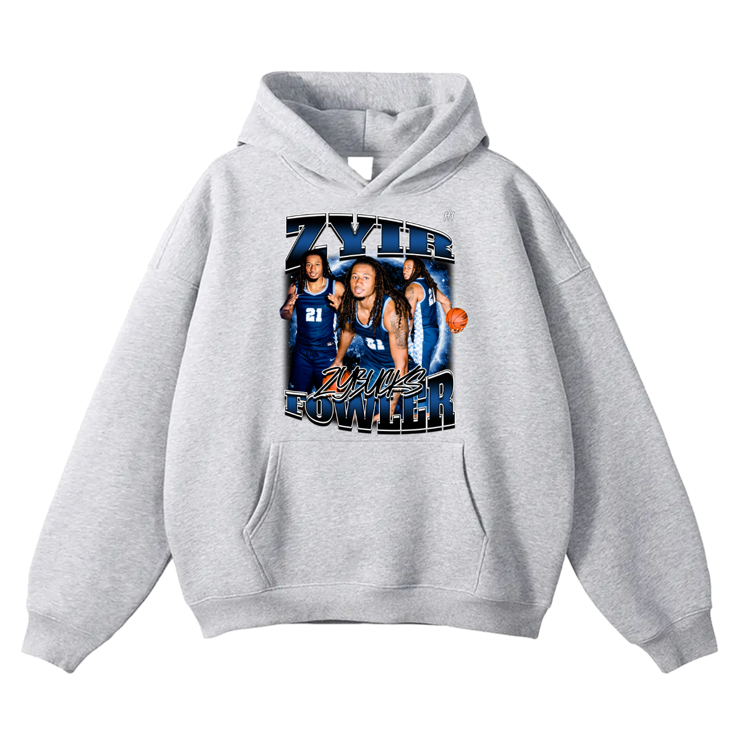 Zyir Fowler Oversize Fleeced Hoodie