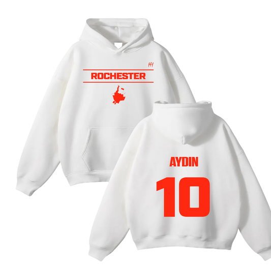 Aydin Berry Oversize Fleeced Hoodie