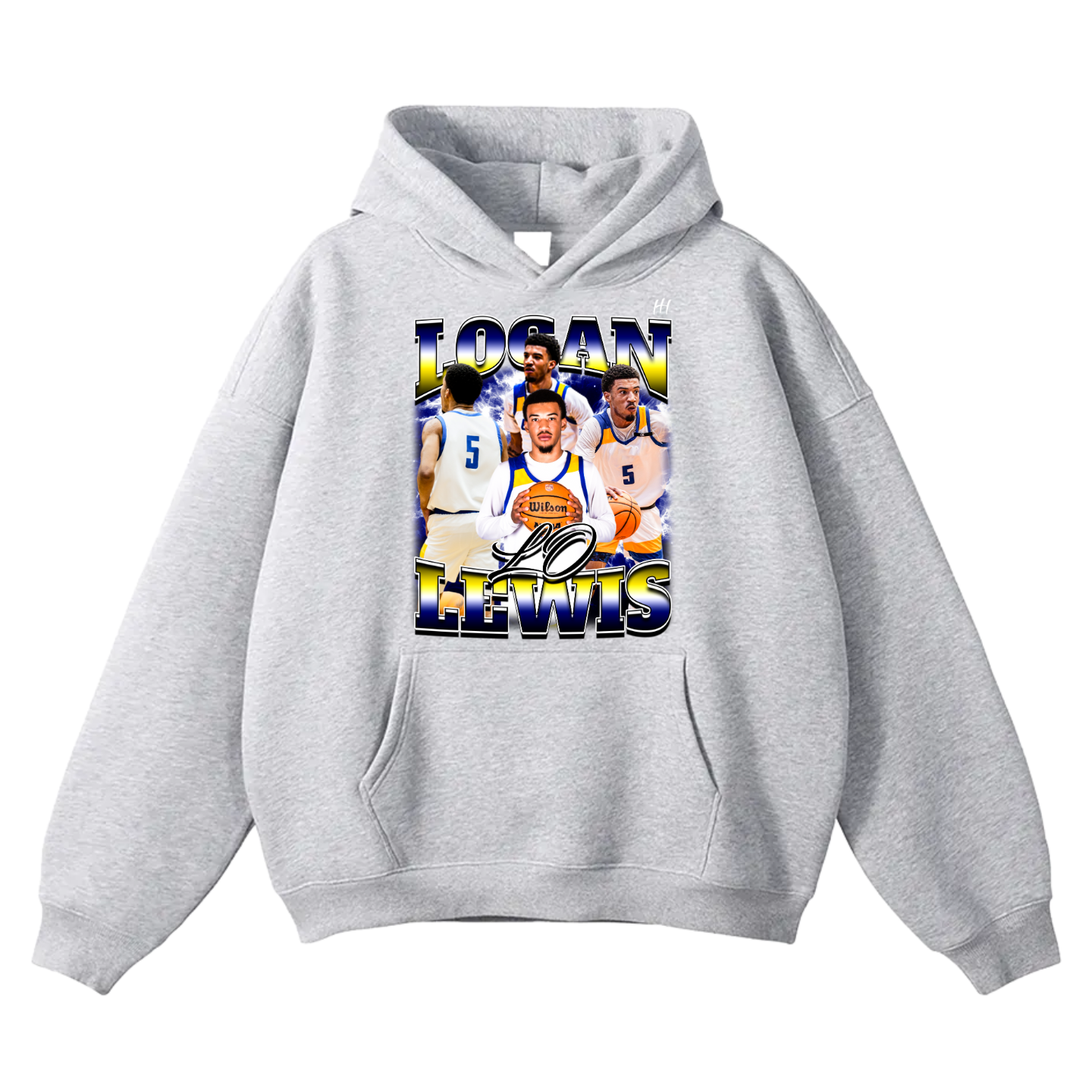 Logan Lewis Oversize Fleeced Hoodie