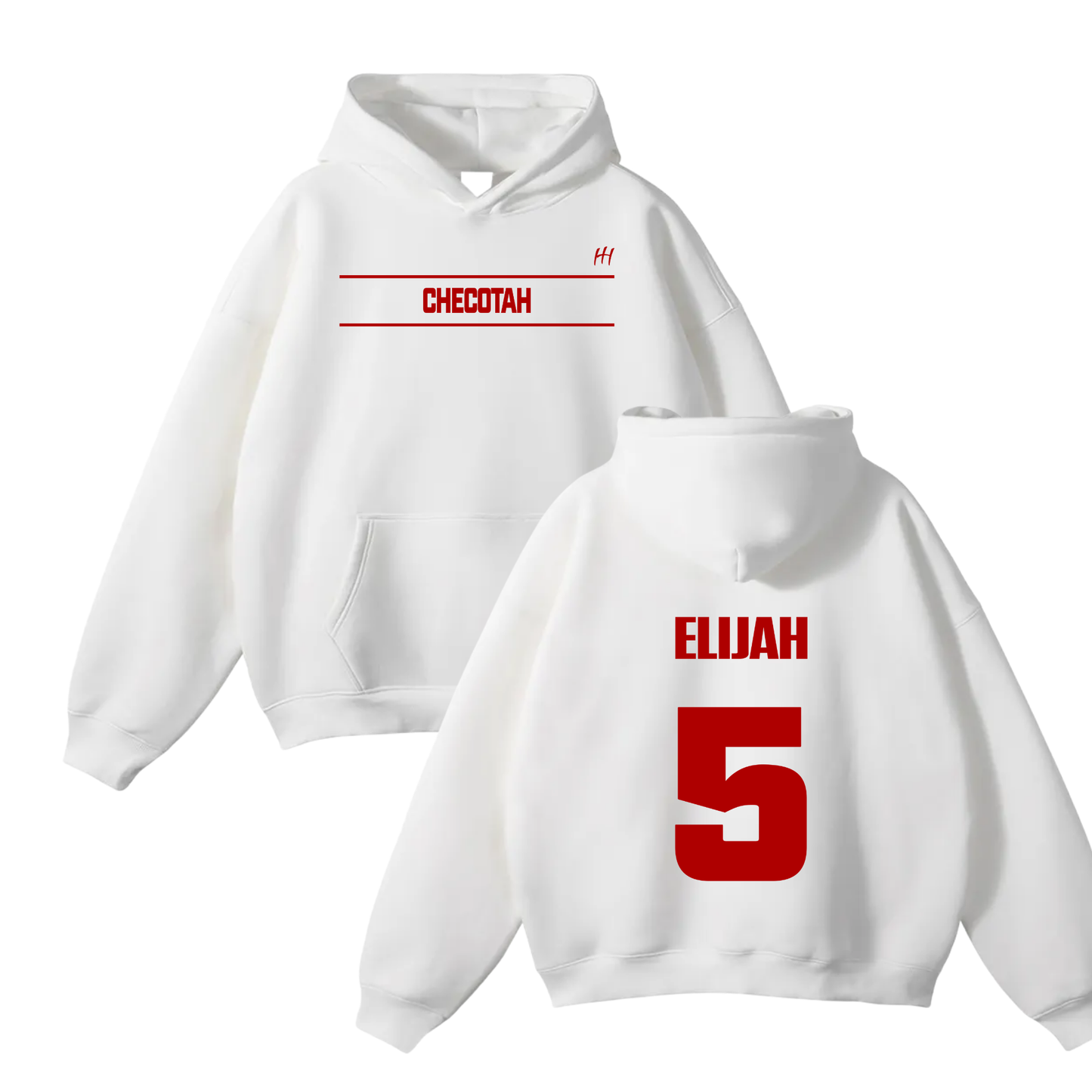 Elijah Muhammad Oversize Fleeced Hoodie