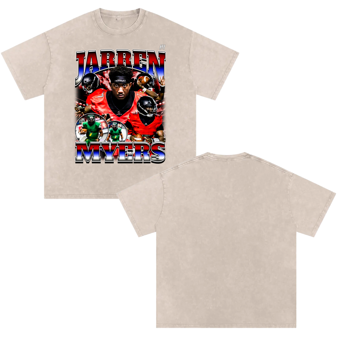 Jarren Myers Heavyweight Oversized T-shirt