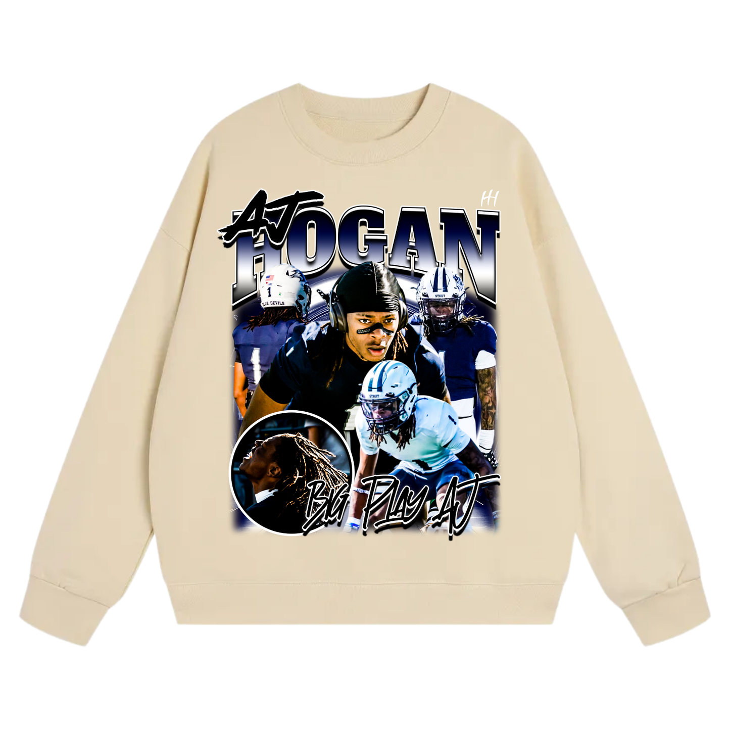 Aj Hogan Heavyweight Crewneck Sweatshirt