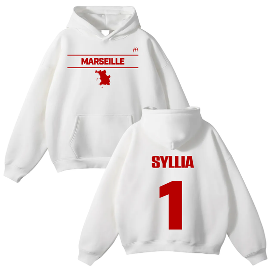 Syllia Anthony Oversize Fleeced Hoodie