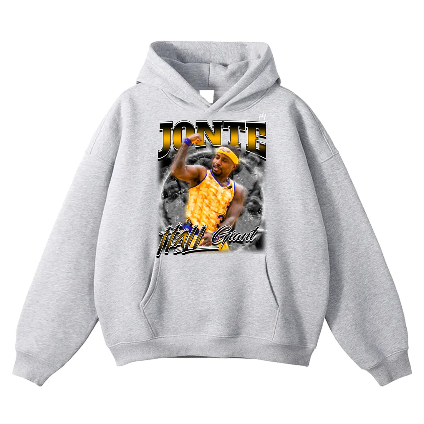 Jonte Hall Oversize Fleeced Hoodie
