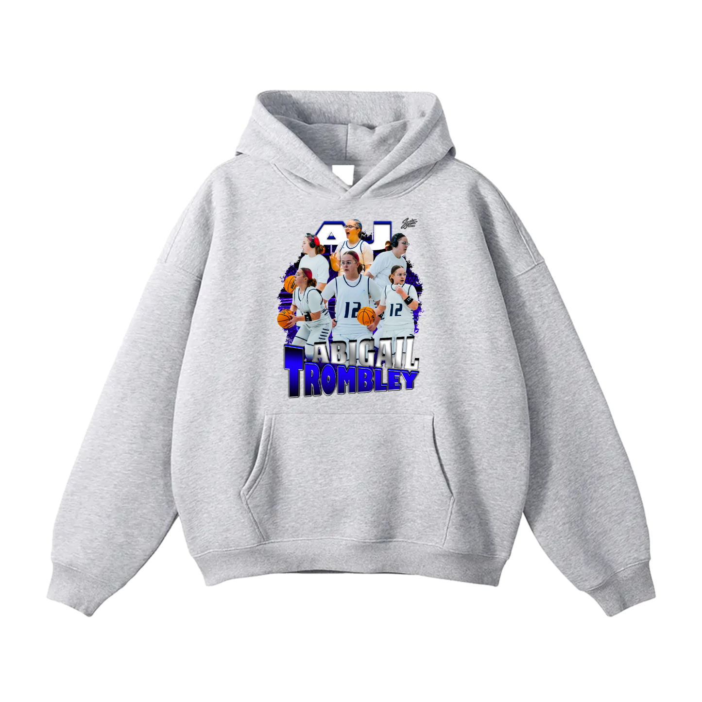 Abigail Trombley Oversize Fleeced Hoodie