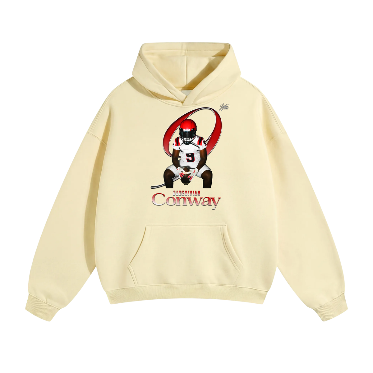 Jaderiyian Conway Oversize Fleeced Hoodie