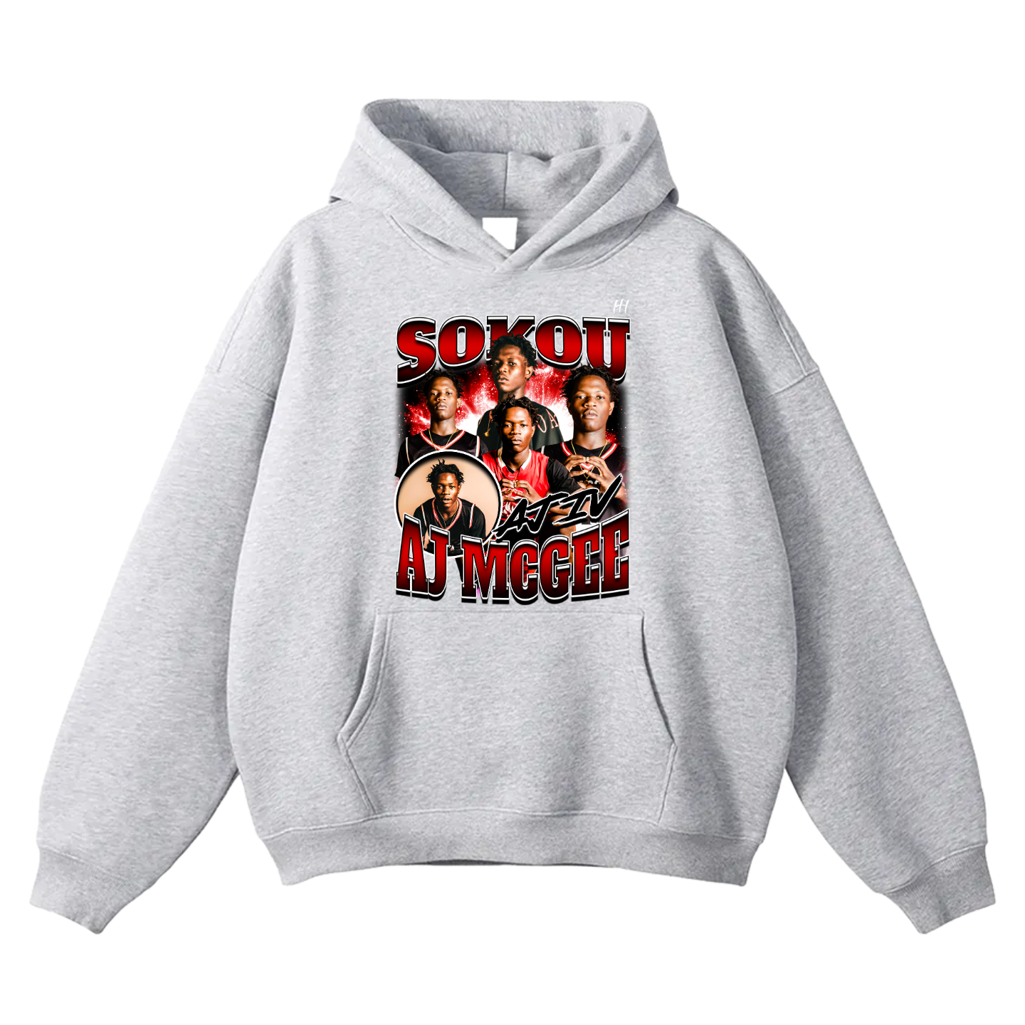 Sokou Aj McGee Oversize Fleeced Hoodie