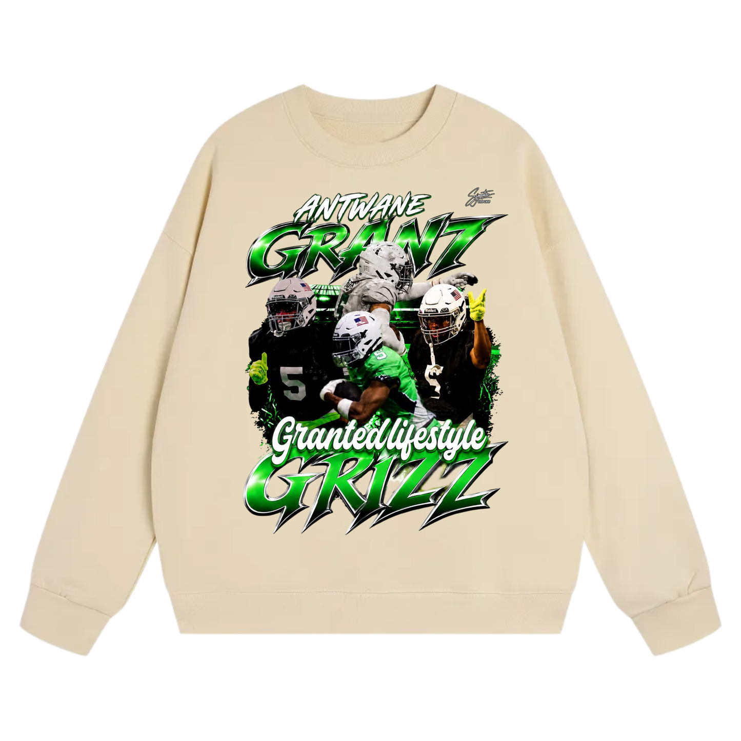 Big Grizz Heavyweight Crewneck Sweatshirt