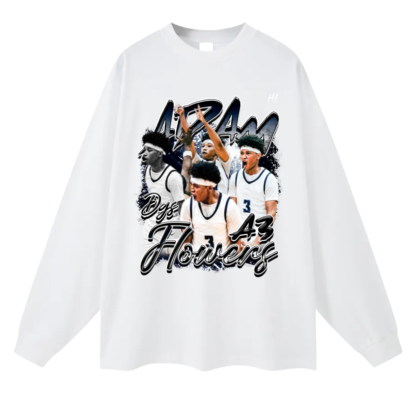 Adam Flowers Long Sleeve Tee