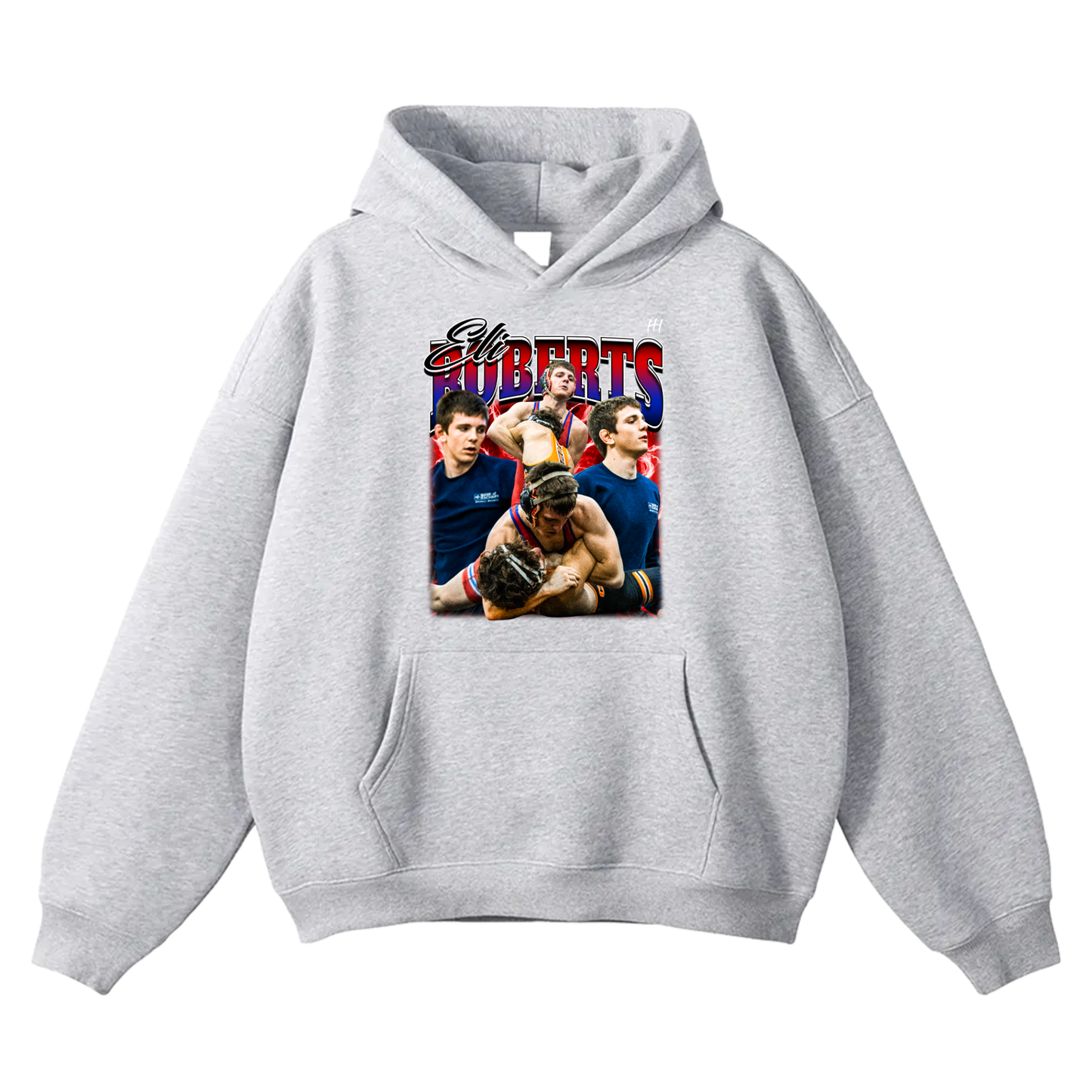 Eli Roberts Oversize Fleeced Hoodie