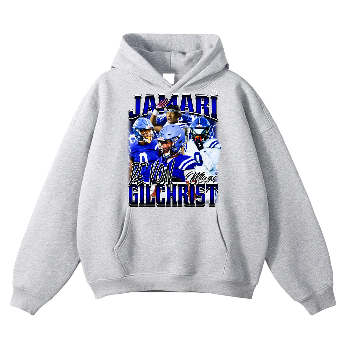 Jamari De'von Gilchrist Oversize Fleeced Hoodie