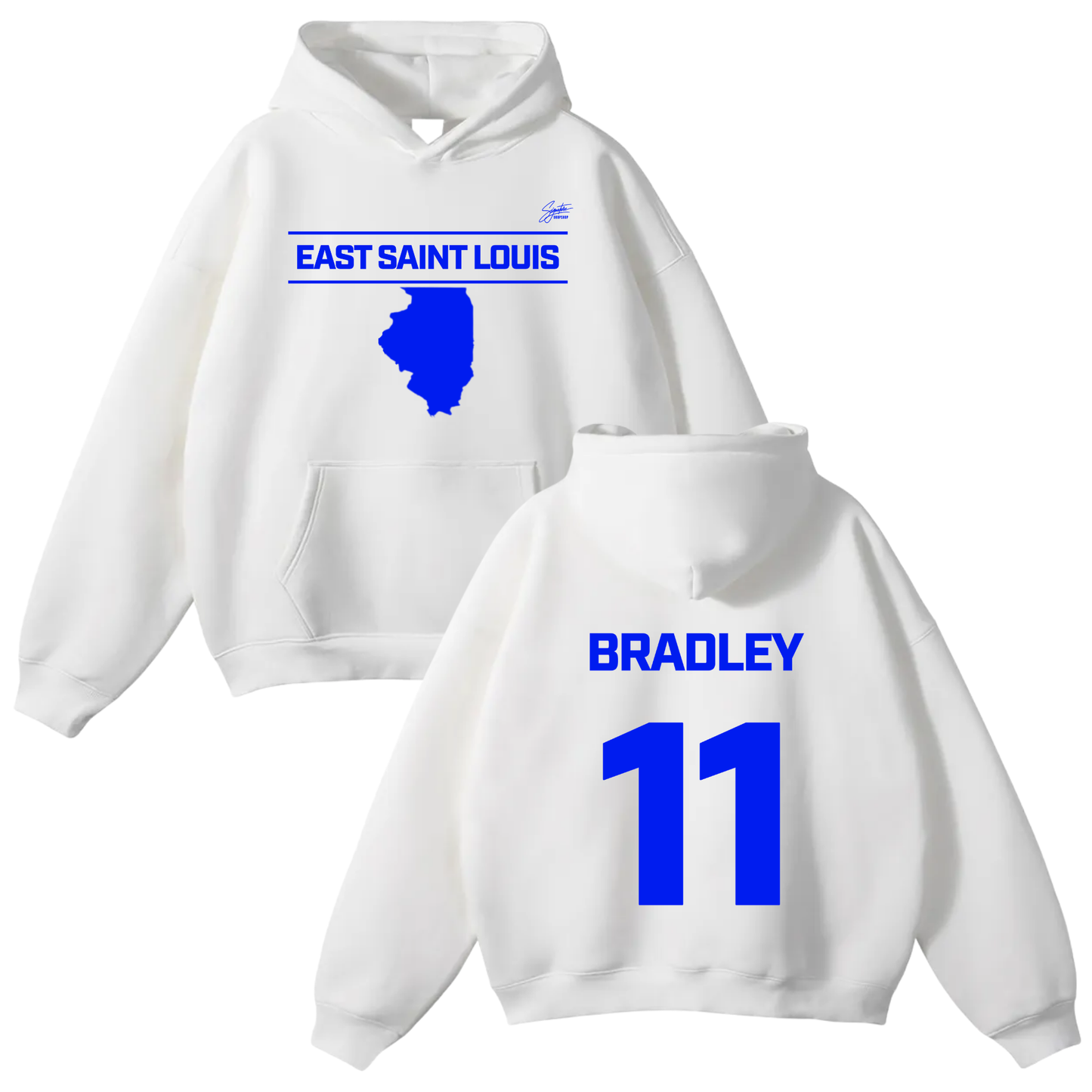 Darrion Bradley Oversize Fleeced Hoodie