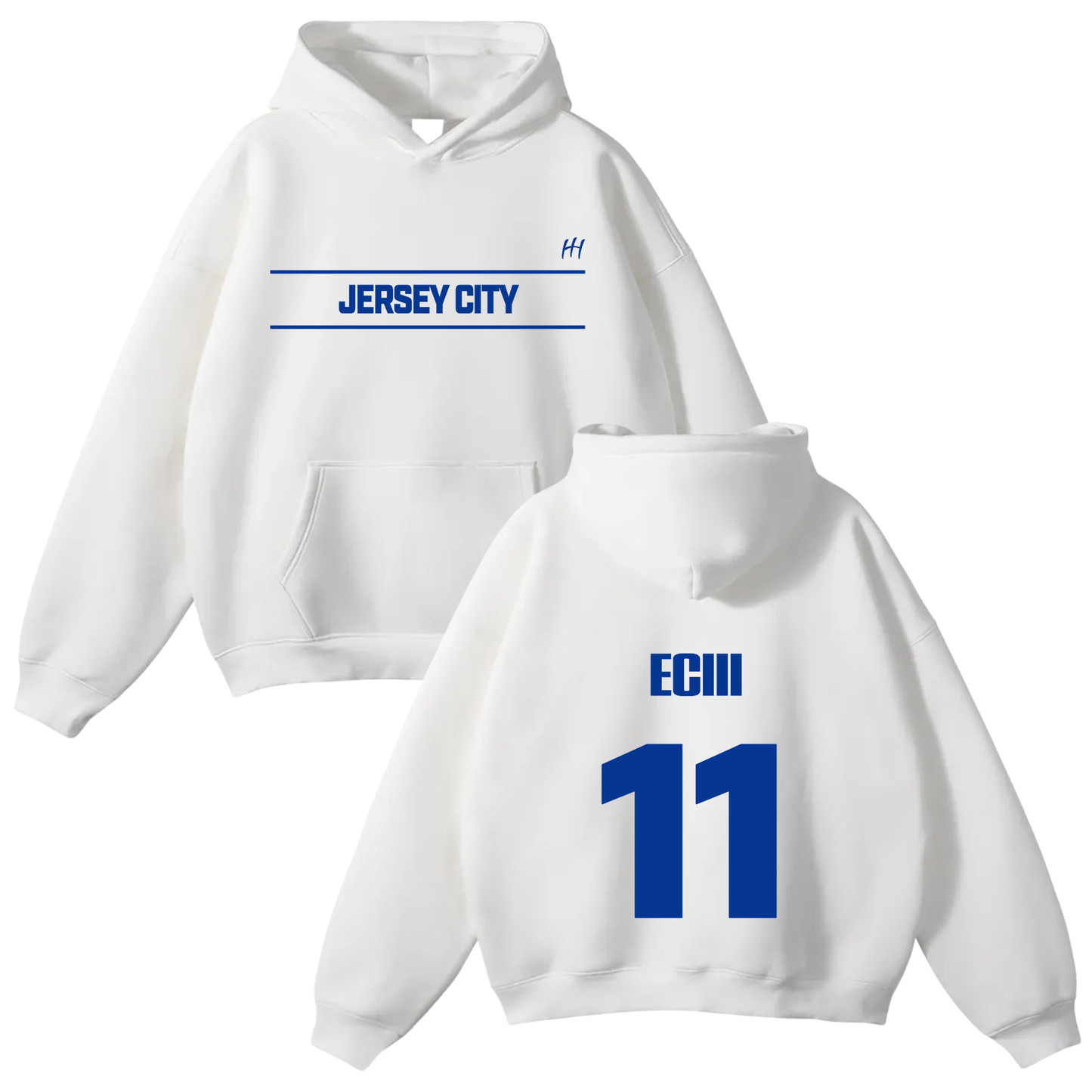 Eugene Campbell III Oversize Fleeced Hoodie