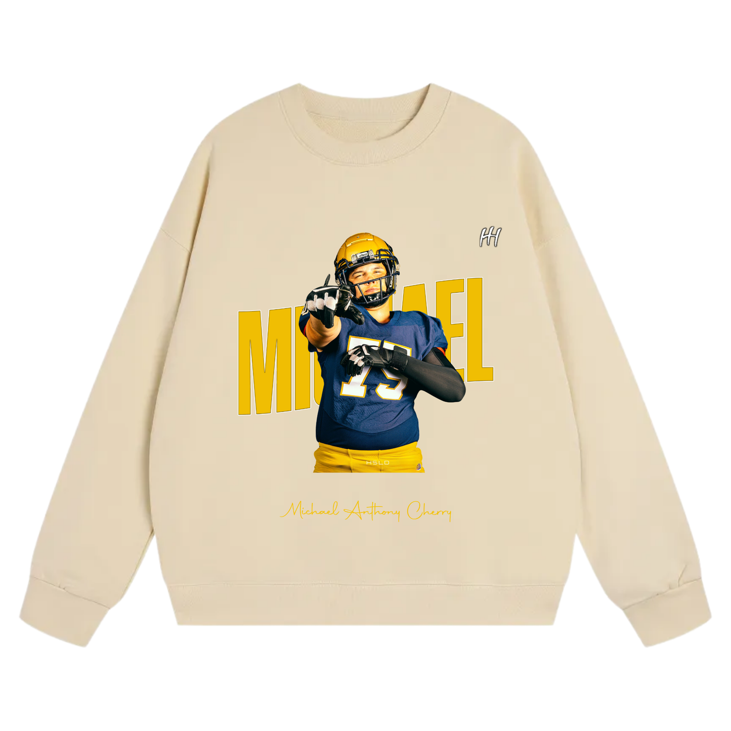 Michael Anthony Cherry Heavyweight Crewneck Sweatshirt