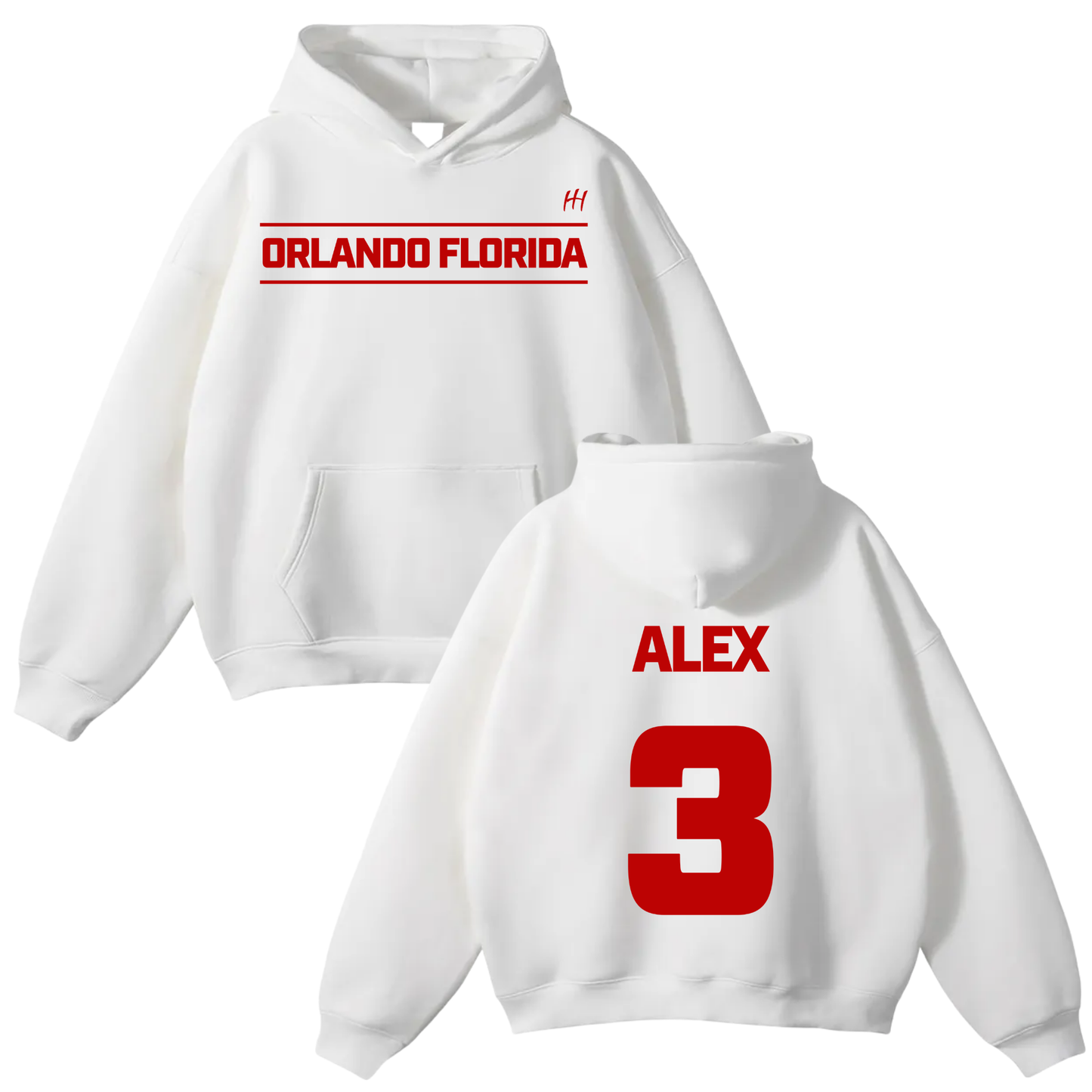 Alex Reyes Oversize Fleeced Hoodie