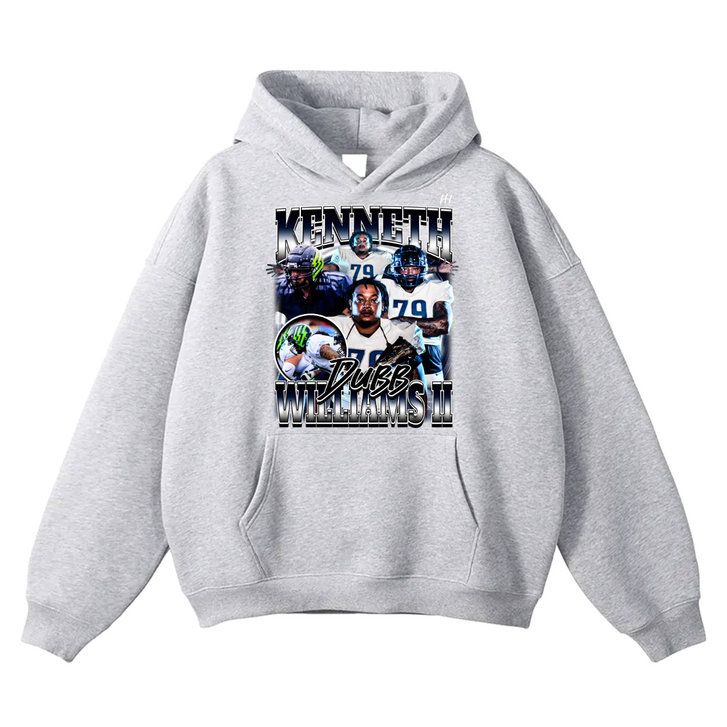 Kenneth Williams II Oversize Fleeced Hoodie