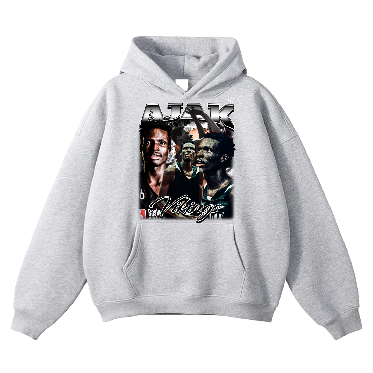 Ajak Oversize Fleeced Hoodie
