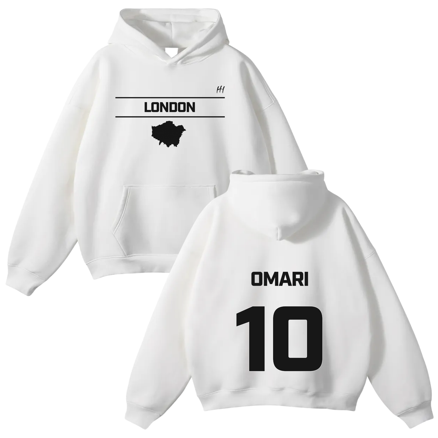 Omari Asare Oversize Fleeced Hoodie