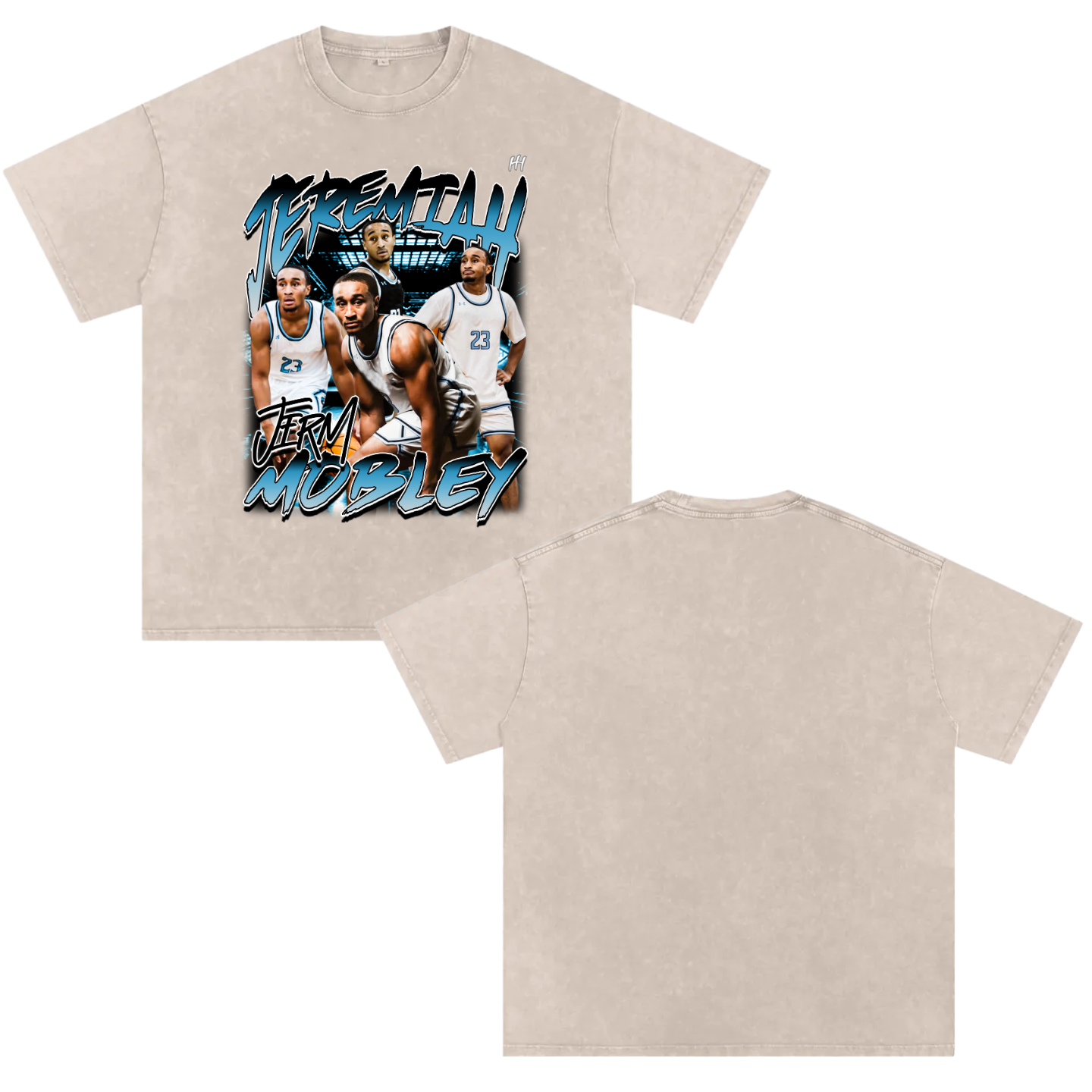 Jeremiah Mobley Heavyweight Oversized T-shirt