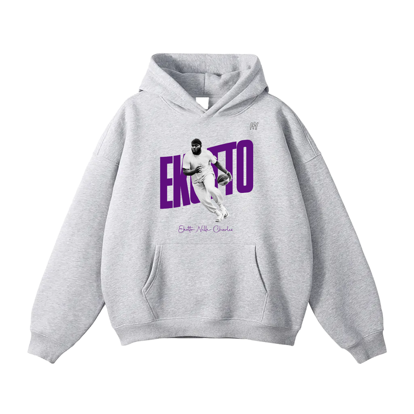 Ekotto Nelle Charles Oversize Fleeced Hoodie