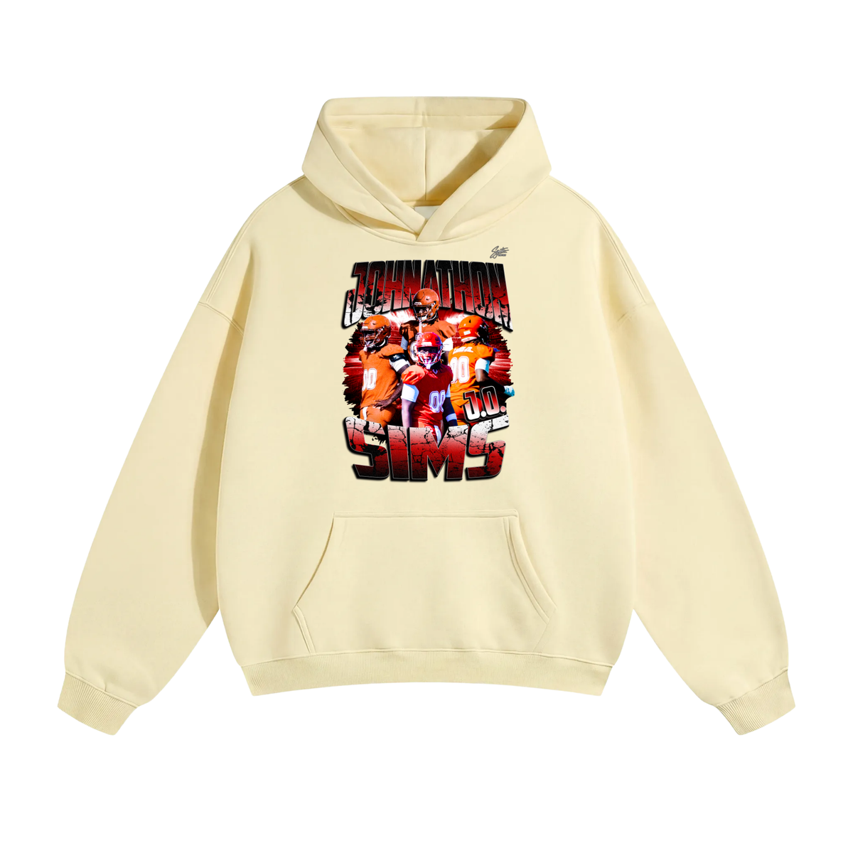 Johnathon Sims Oversize Fleeced Hoodie