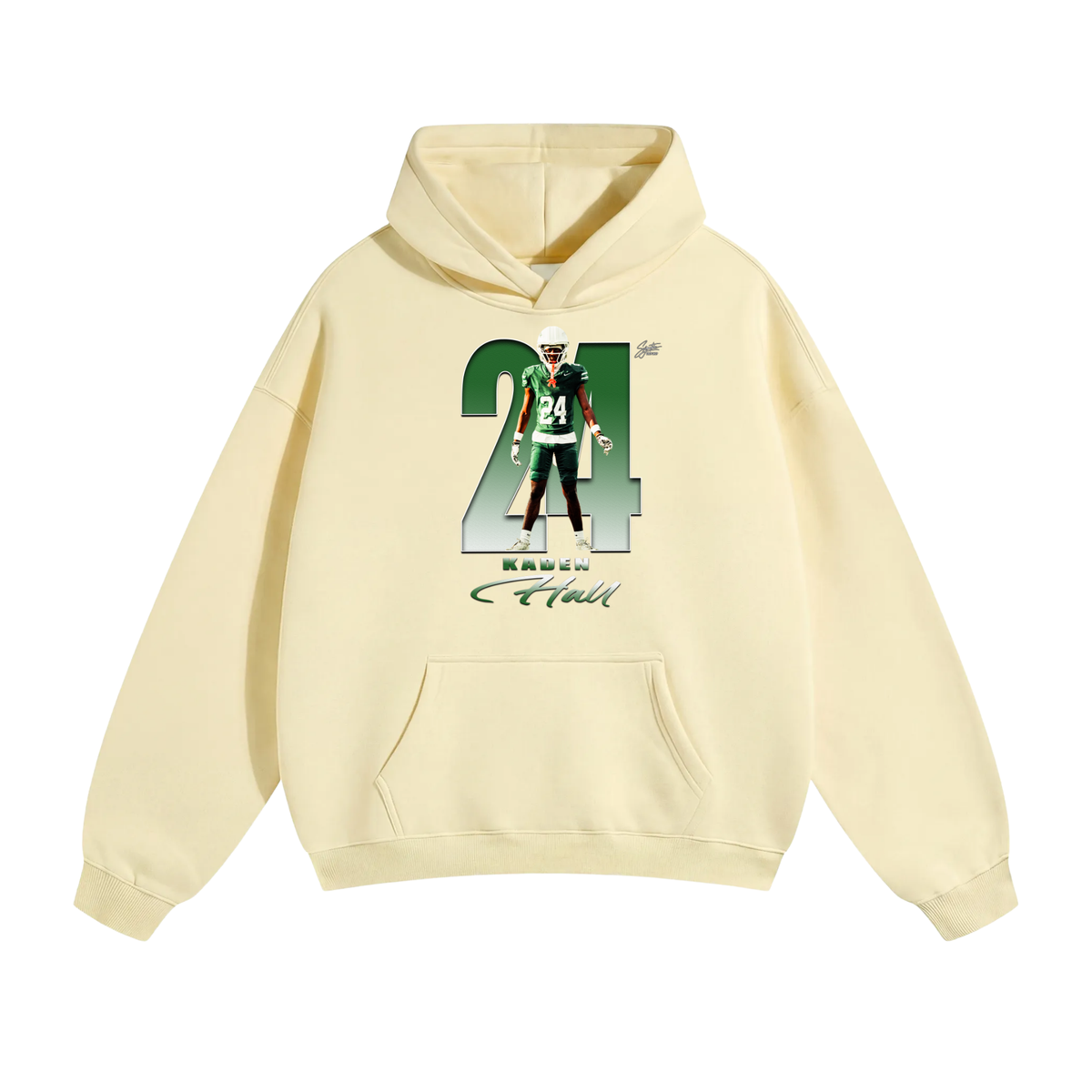 Kaden Hall Oversize Fleeced Hoodie