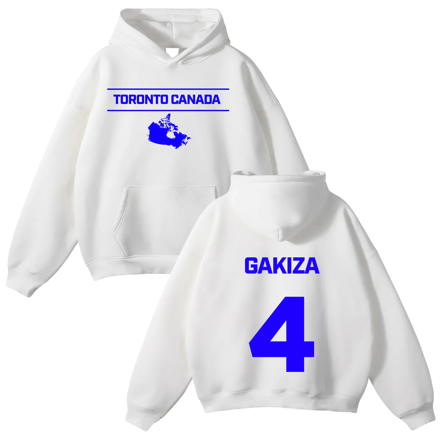 Saleem Gakiza Oversize Fleeced Hoodie