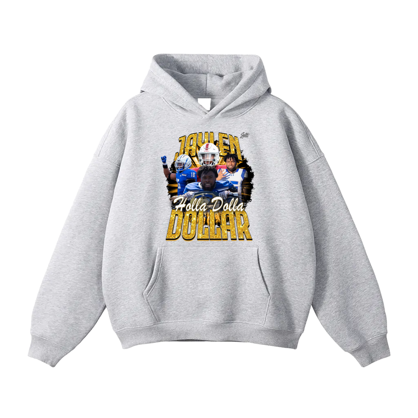 Jaylen Dollar Oversize Fleeced Hoodie