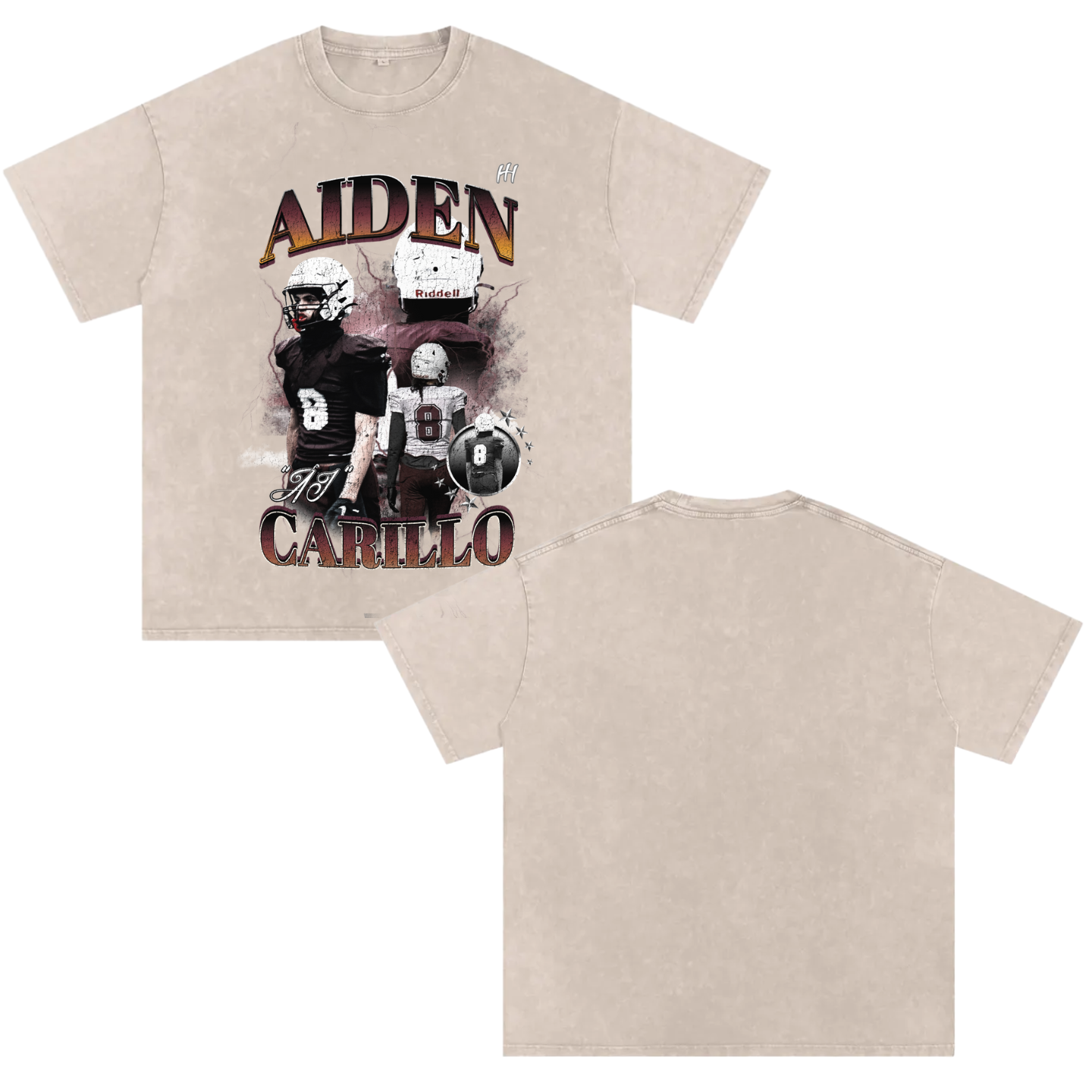 Aiden AJ Carillo Heavyweight Oversized T-shirt
